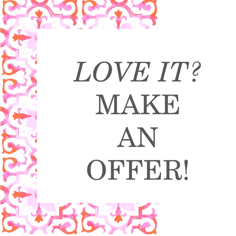Make me an offer if you love anything